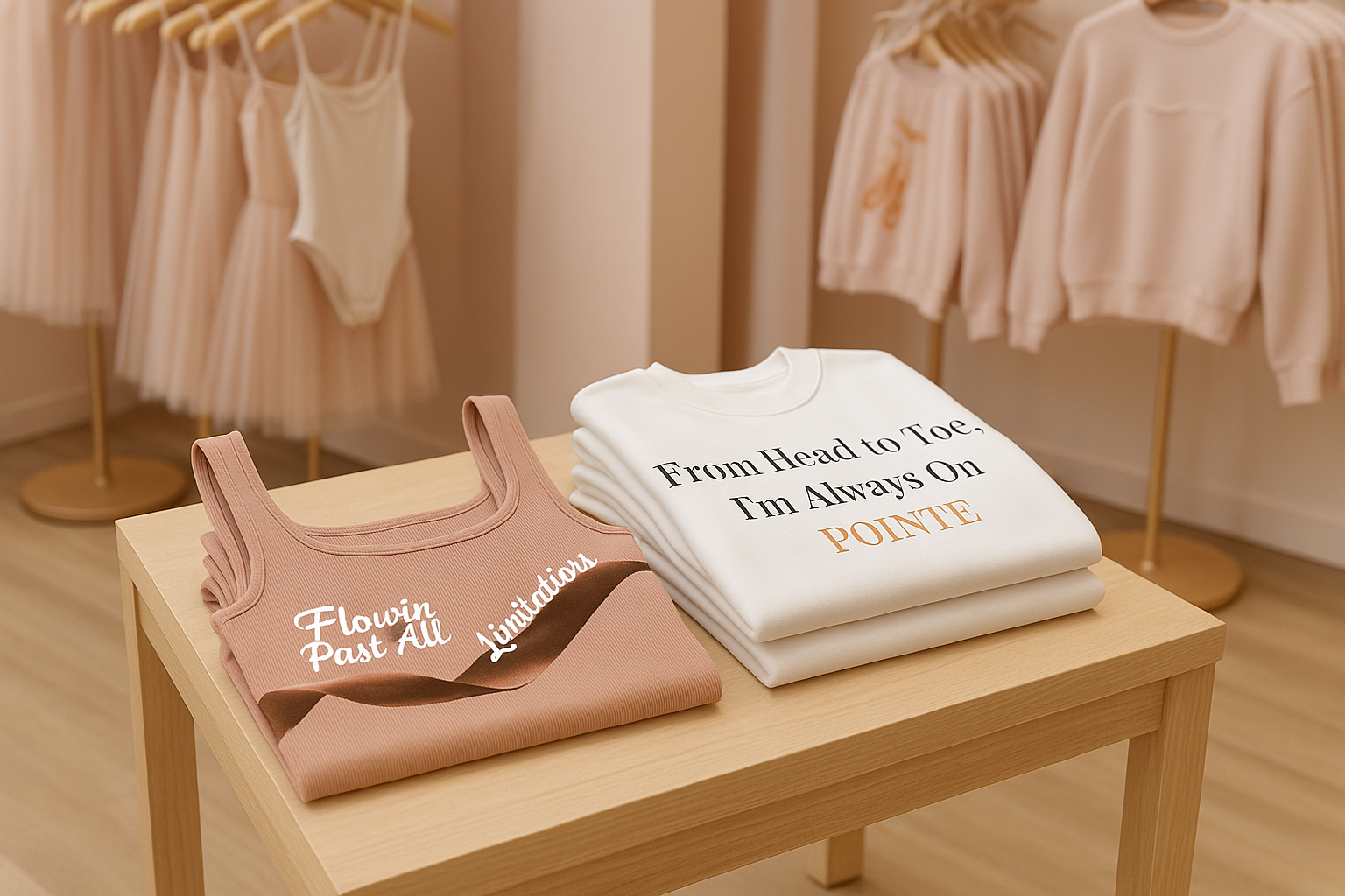 Always On Pointe Crewneck Sweatshirt