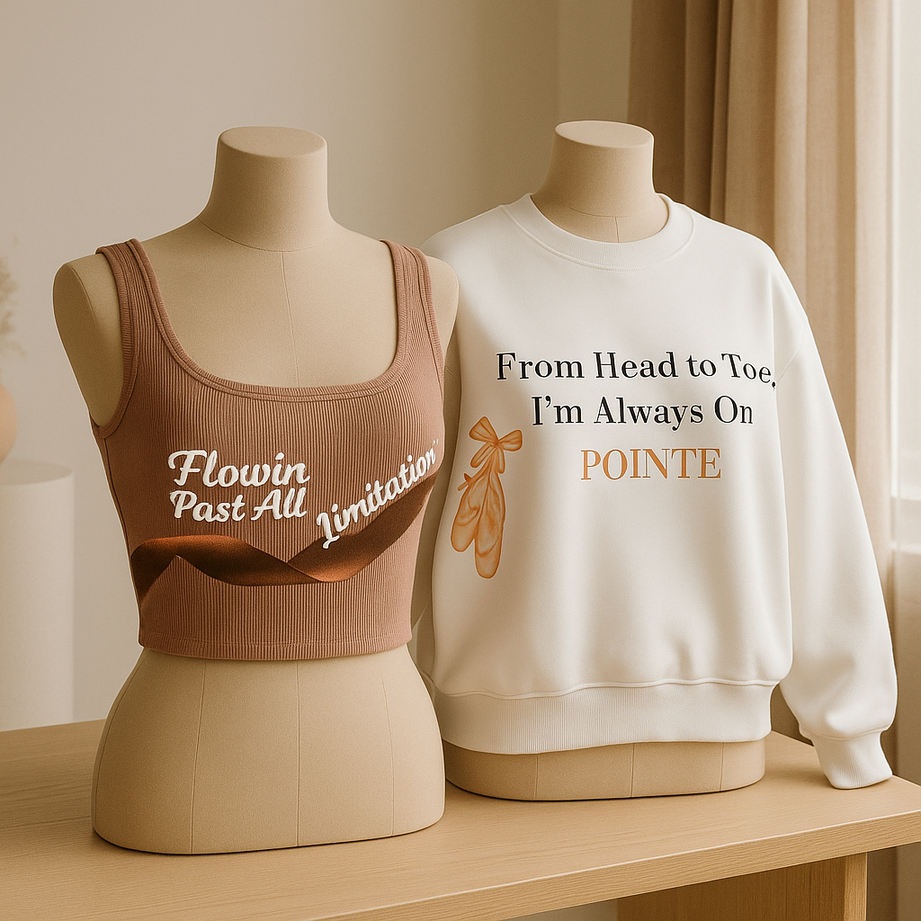 Always On Pointe Crewneck Sweatshirt