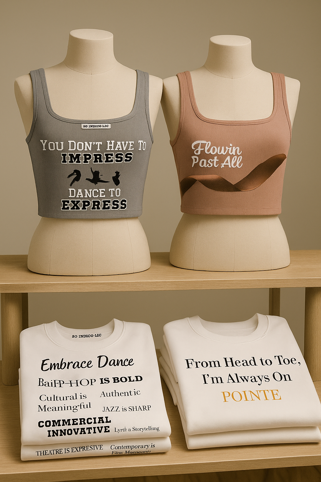 Always On Pointe Crewneck Sweatshirt