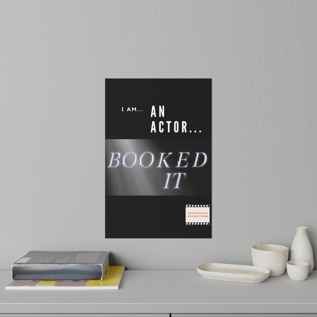 I Am an Actor Wall Decal in Black | Actor's Production Series