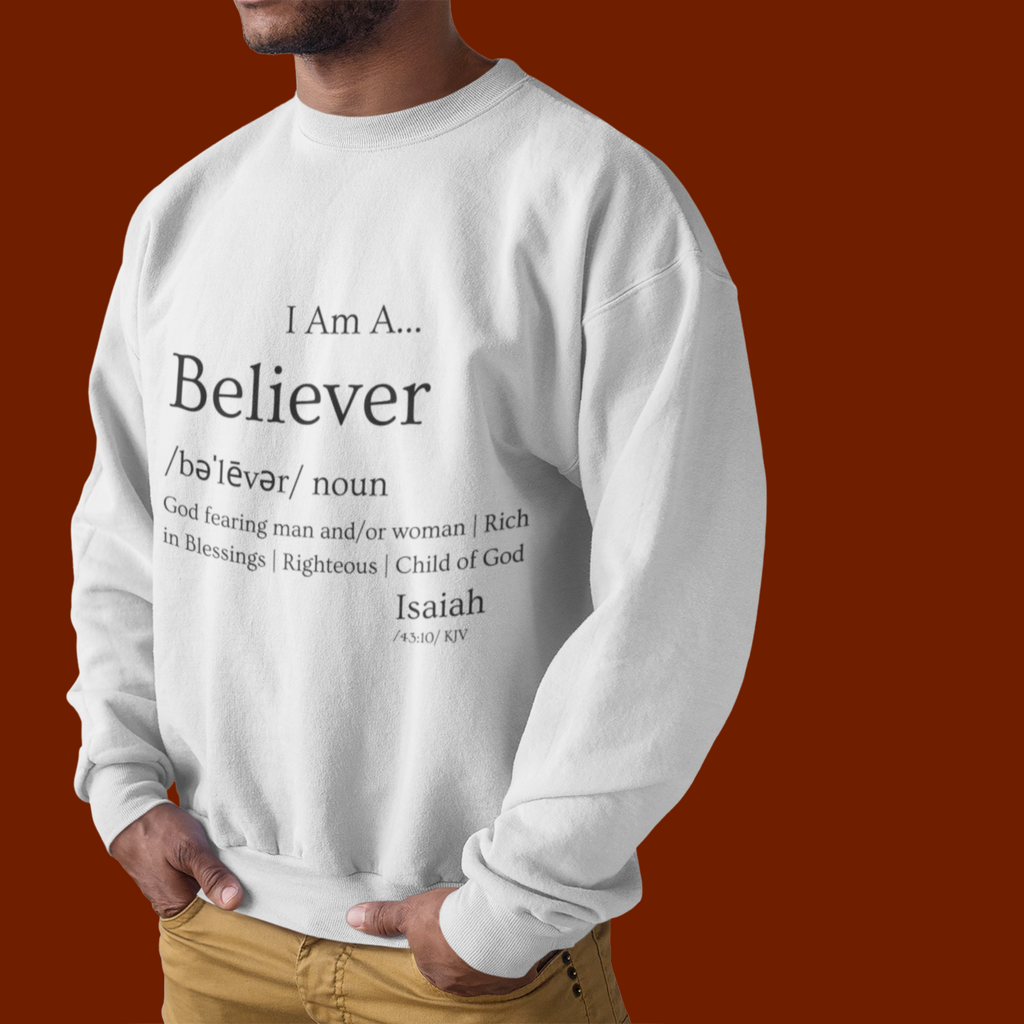 I am a Believer | Unisex Heavy Blend™ Crewneck Sweatshirt | Comfortable | Stylish