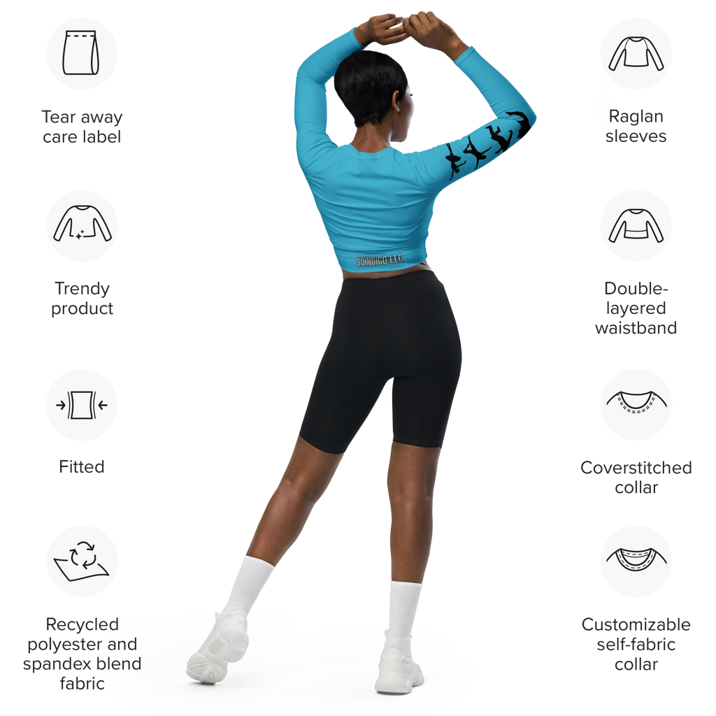 Comfortable Fit | I Am a Dancer Crop Top | Eco-Friendly