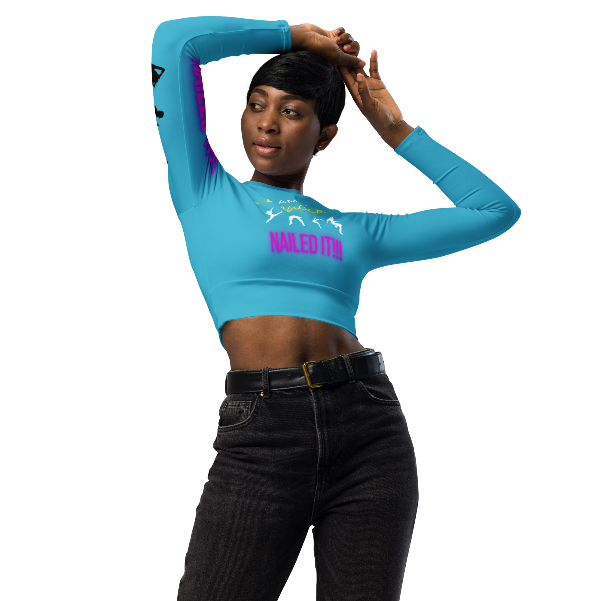 Comfortable Fit | I Am a Dancer Crop Top | Eco-Friendly