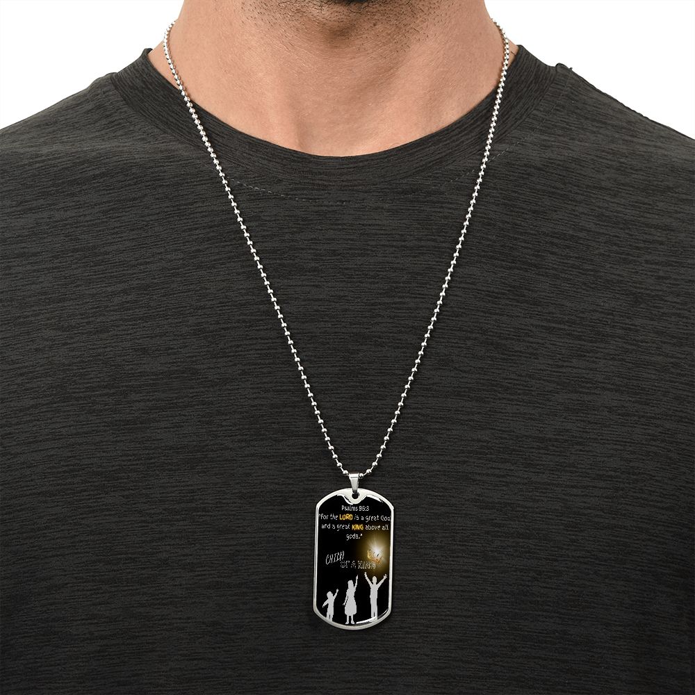 Luxury Military Dog Tag