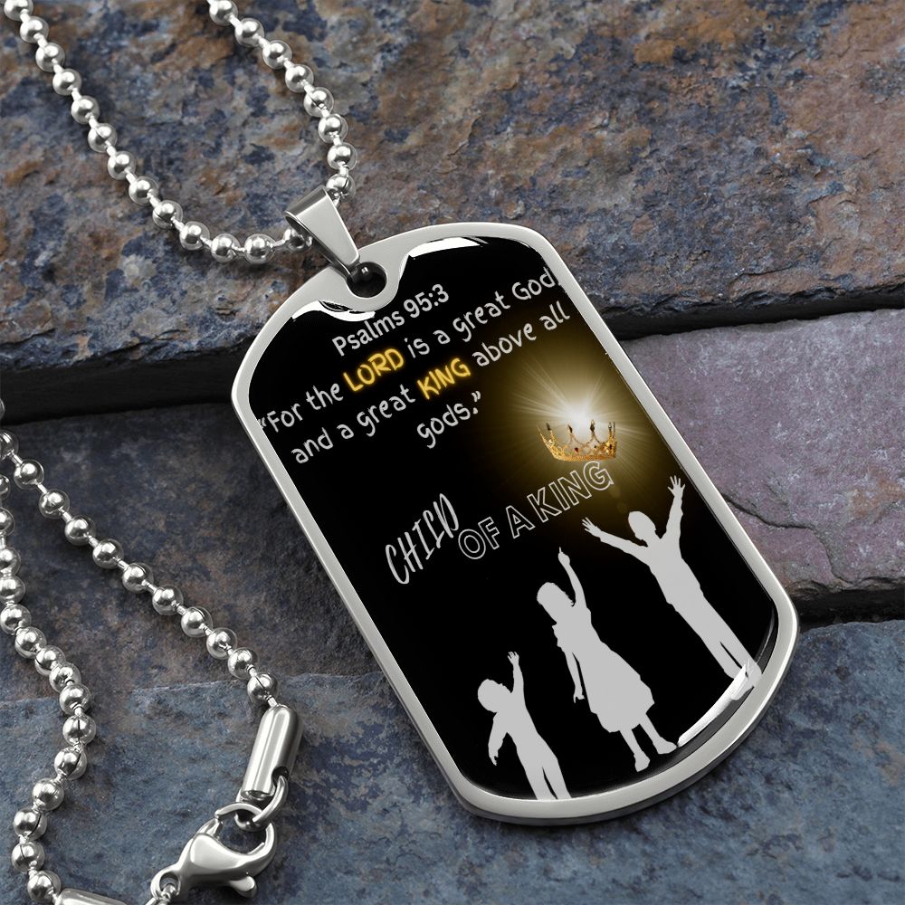 Luxury Military Dog Tag