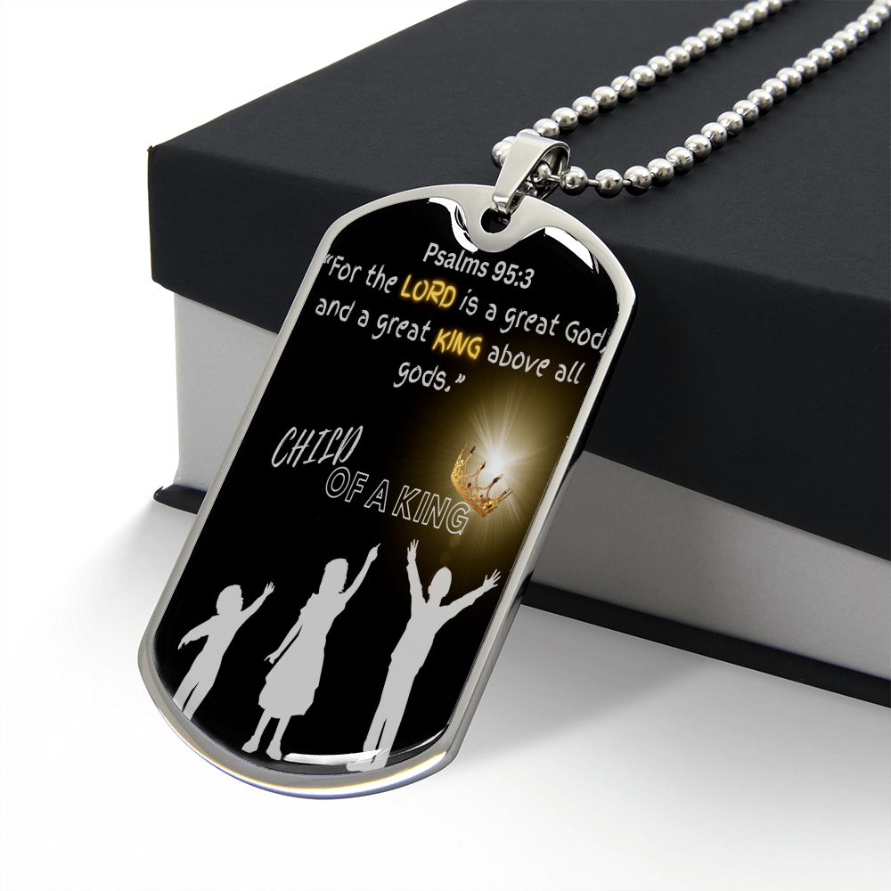 Luxury Military Dog Tag