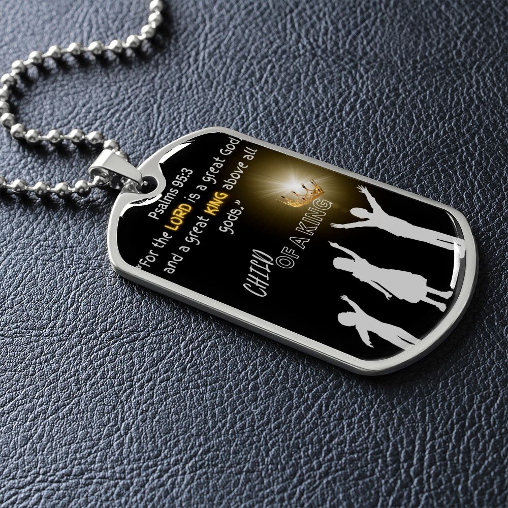 Luxury Military Dog Tag