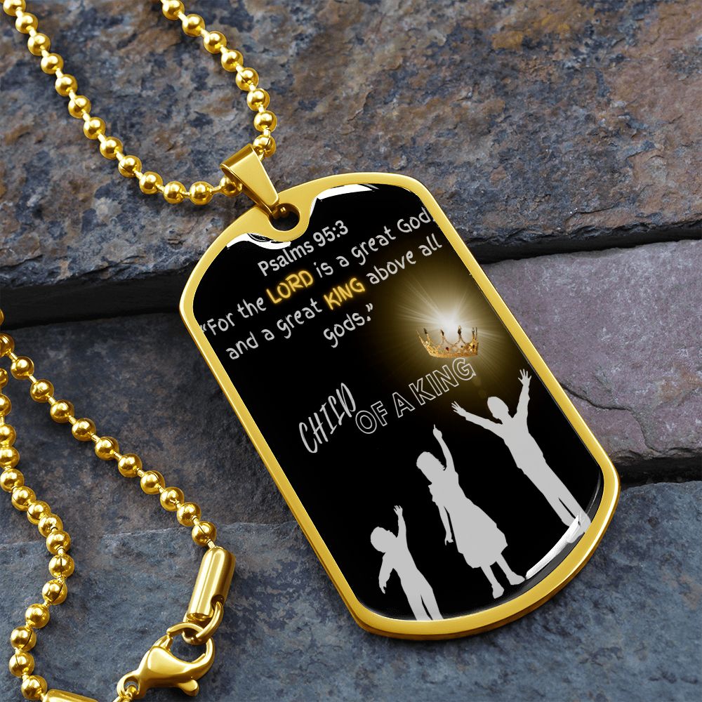 Luxury Military Dog Tag