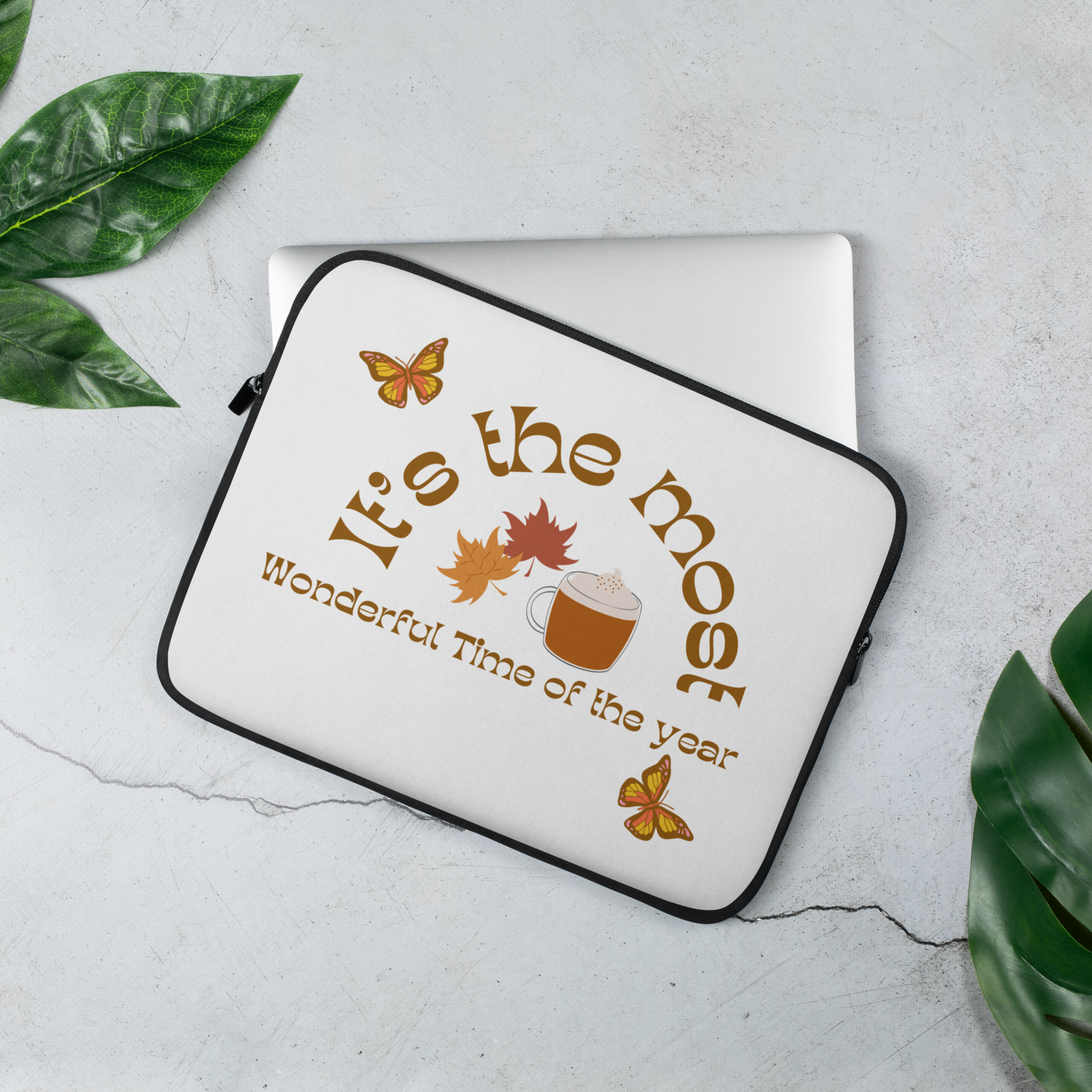 It's the most Wonderful Time of the year | Lightweight | neoprene Laptop Sleeve