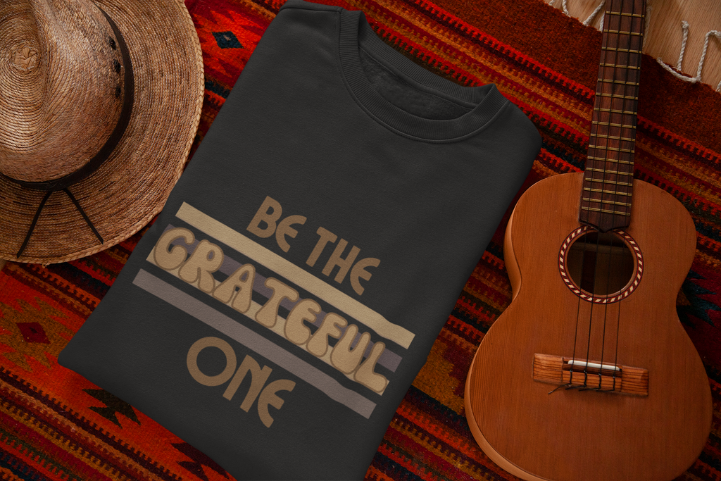 Retro Style | Unisex | Heavy Cotton Tee Shirt | Be The Grateful One | Vintage Inspired Design | Available in Multiple Colors | Perfect for Men and Women | Great for any Occasion | Shop now